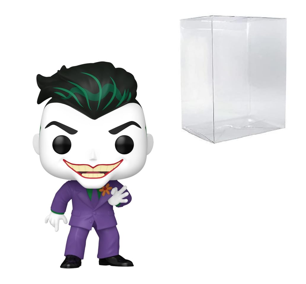 Amazon.com: POP! DC Heroes: Harley Quinn - The Joker #496 Bundled